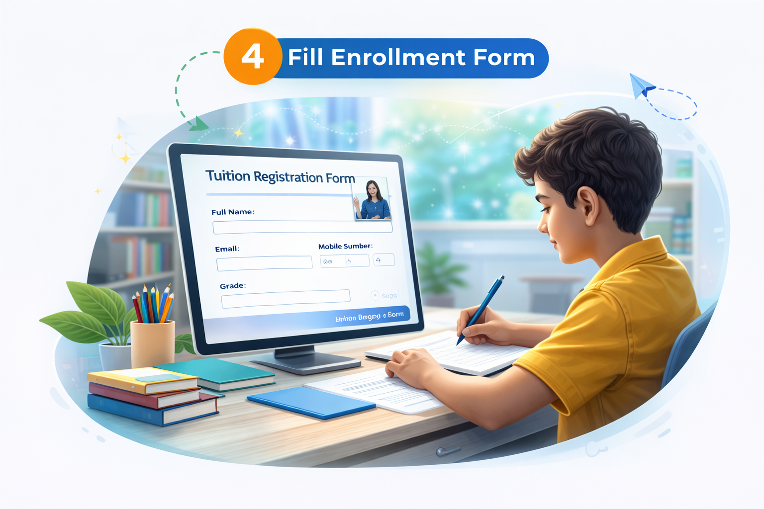 Parent and student image