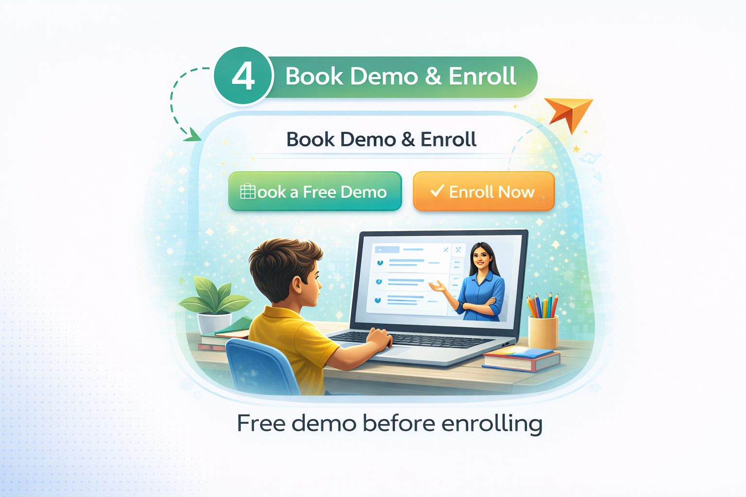 Book Demo & Enroll