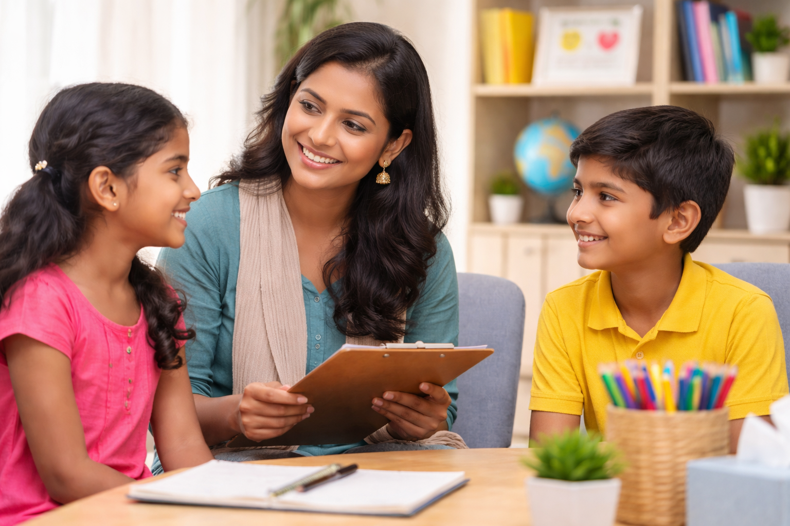 Counselling image holder